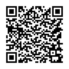 QR-koodi puhelinnumerolle +14159391534