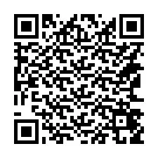 Código QR para número de teléfono +14163459686