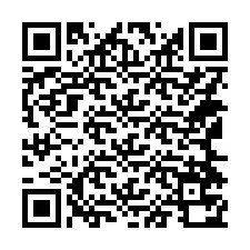 Código QR para número de teléfono +14164770626