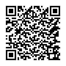 Kode QR untuk nomor Telepon +14167562189