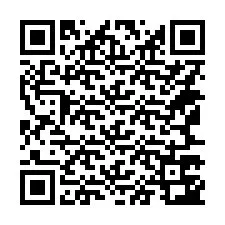 QR код за телефонен номер +14167743822