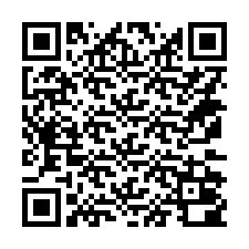 QR-Code für Telefonnummer +14172000002