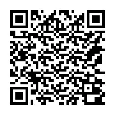 Kod QR dla numeru telefonu +14172000025