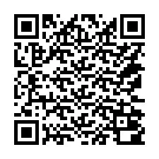 QR kód a telefonszámhoz +14172000028