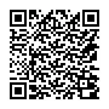 Código QR para número de telefone +14172000046