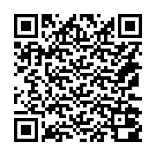 Codice QR per il numero di telefono +14172000855