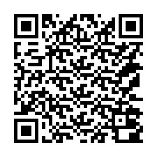 Codice QR per il numero di telefono +14172000870