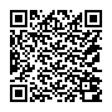 Codice QR per il numero di telefono +14172000930