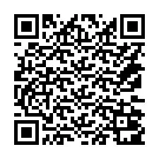 Kode QR untuk nomor Telepon +14172001009