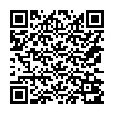 Kode QR untuk nomor Telepon +14172001013