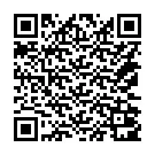 QR kód a telefonszámhoz +14172001039