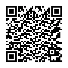 QR Code pour le numéro de téléphone +14172001630