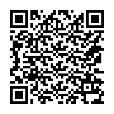 QR код за телефонен номер +14172134556