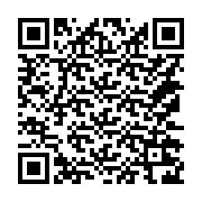 QR Code pour le numéro de téléphone +14172226879