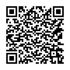 QR-Code für Telefonnummer +14172269832