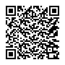 QR-code voor telefoonnummer +14172320383