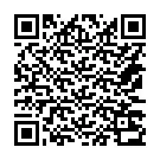 QR-koodi puhelinnumerolle +14173232997