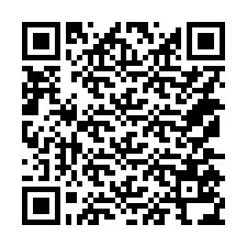 QR-код для номера телефона +14175534573