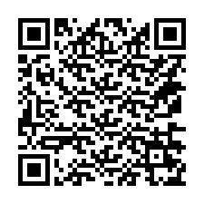 QR-code voor telefoonnummer +14176275402