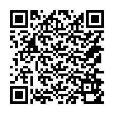 QR-код для номера телефона +14176950663