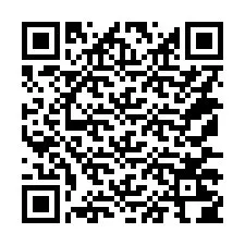 QR Code pour le numéro de téléphone +14177204730