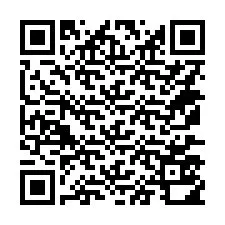 QR kód a telefonszámhoz +14177510342