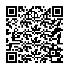 QR Code สำหรับหมายเลขโทรศัพท์ +14182000001