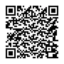 Código QR para número de teléfono +14182000006