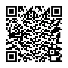 QR-код для номера телефона +14182000014