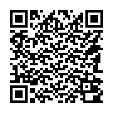 Codice QR per il numero di telefono +14182000018