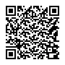 QR-Code für Telefonnummer +14182000025