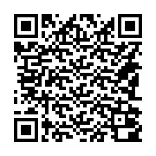 QR-code voor telefoonnummer +14182000033