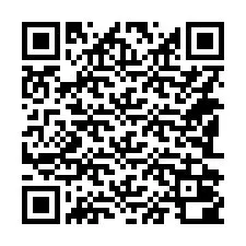 QR kód a telefonszámhoz +14182000036