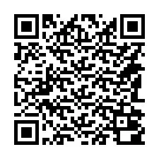 Código QR para número de teléfono +14182000046
