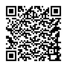 QR-koodi puhelinnumerolle +14189990990