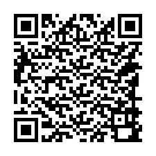 Código QR para número de telefone +14189990998