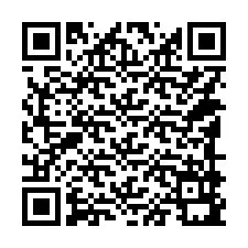 QR-koodi puhelinnumerolle +14189991618