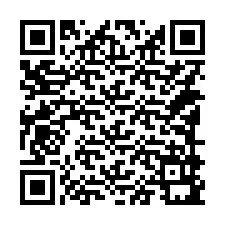 QR-koodi puhelinnumerolle +14189991639