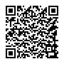 Código QR para número de teléfono +14189993438