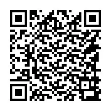 QR-koodi puhelinnumerolle +14189993478