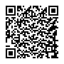 QR-koodi puhelinnumerolle +14189996334