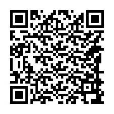 QR-code voor telefoonnummer +14189996396