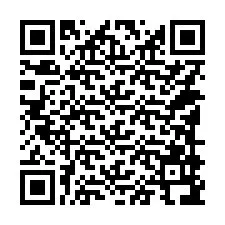 QR-код для номера телефона +14189996778