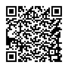 QR-koodi puhelinnumerolle +14189997169