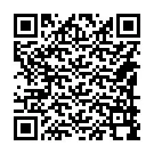 QR kód a telefonszámhoz +14189998677