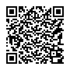 QR Code สำหรับหมายเลขโทรศัพท์ +14192000000