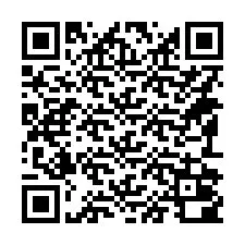 Codice QR per il numero di telefono +14192000002