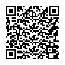 Código QR para número de teléfono +14192000005