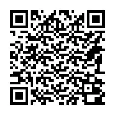 QR Code pour le numéro de téléphone +14192000007