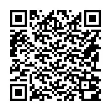 QR-koodi puhelinnumerolle +14192000037